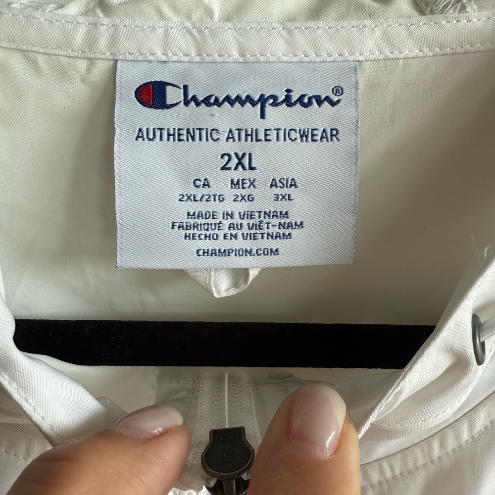 Champion light weight windbreaker • Men’s 2XL - Picture 4 of 7